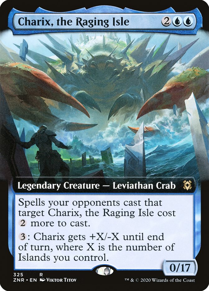 Charix, the Raging Isle (Extended Art) [Zendikar Rising] | I Want That Stuff Brandon