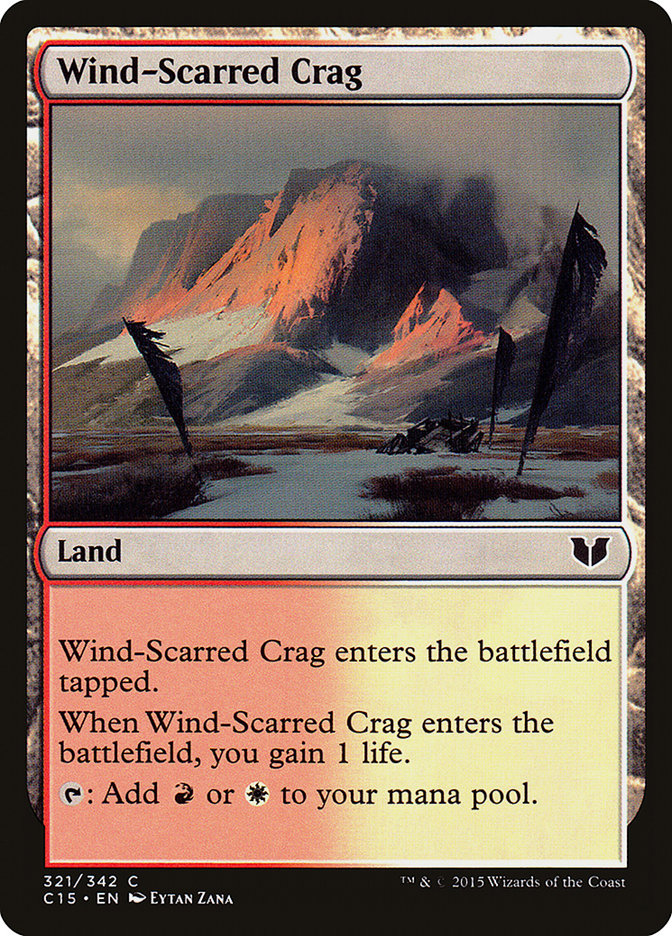 Wind-Scarred Crag [Commander 2015] | I Want That Stuff Brandon