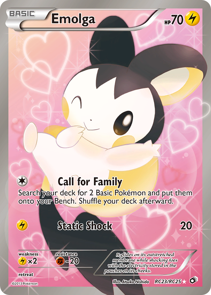 Emolga (RC23/RC25) [Black & White: Legendary Treasures] | I Want That Stuff Brandon