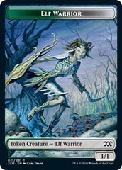 Elf Warrior // Germ Double-Sided Token [Double Masters Tokens] | I Want That Stuff Brandon