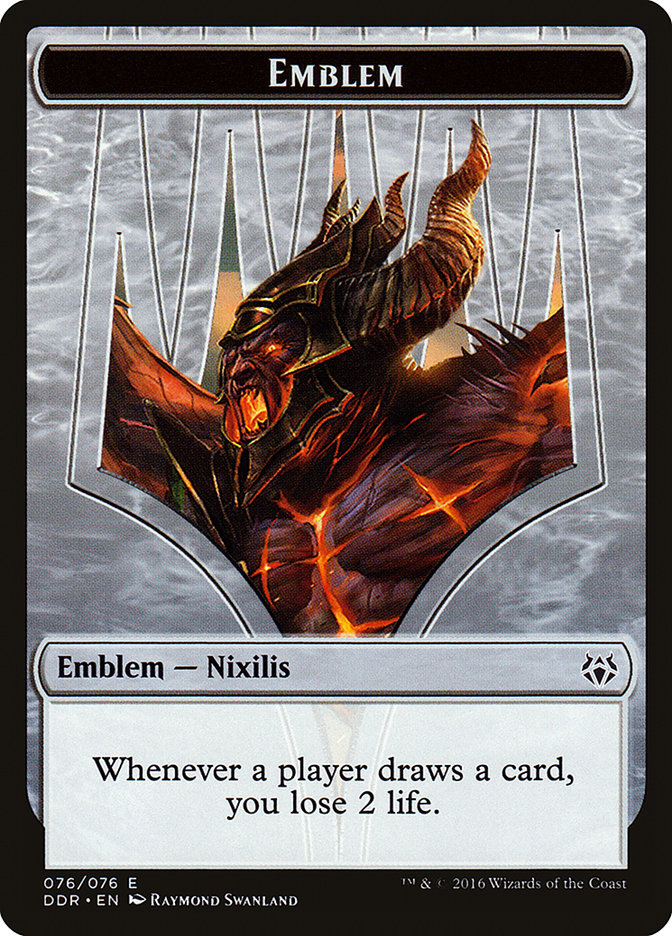 Ob Nixilis Reignited Emblem [Duel Decks: Nissa vs. Ob Nixilis] | I Want That Stuff Brandon