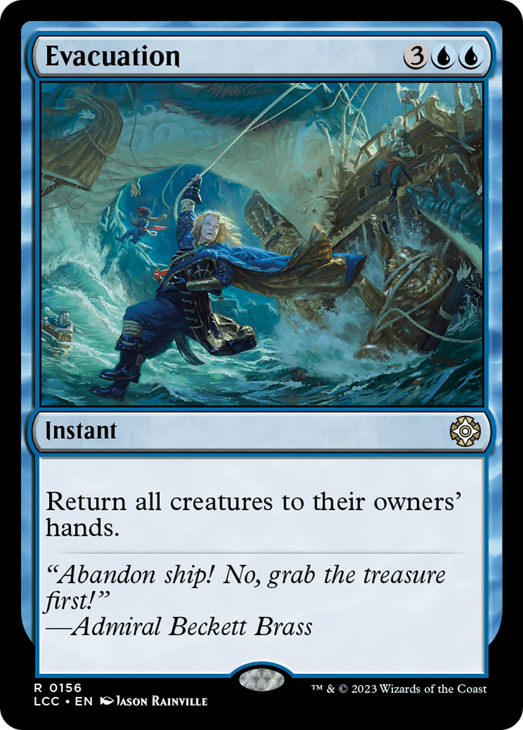 Evacuation [The Lost Caverns of Ixalan Commander] | I Want That Stuff Brandon