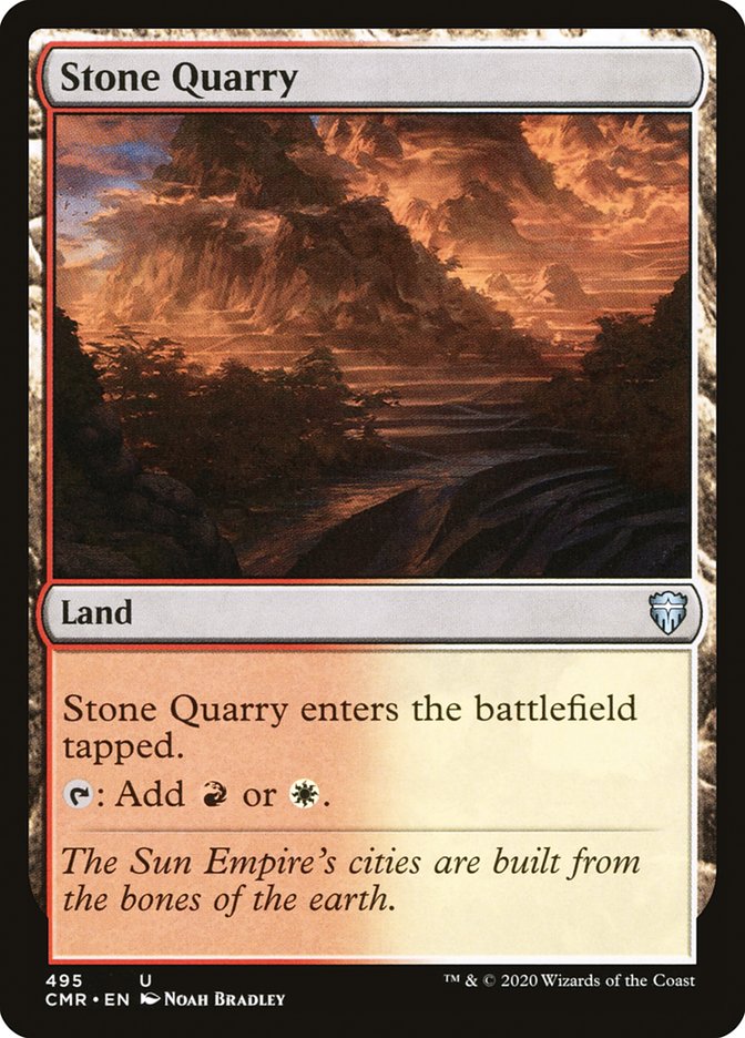 Stone Quarry [Commander Legends] | I Want That Stuff Brandon