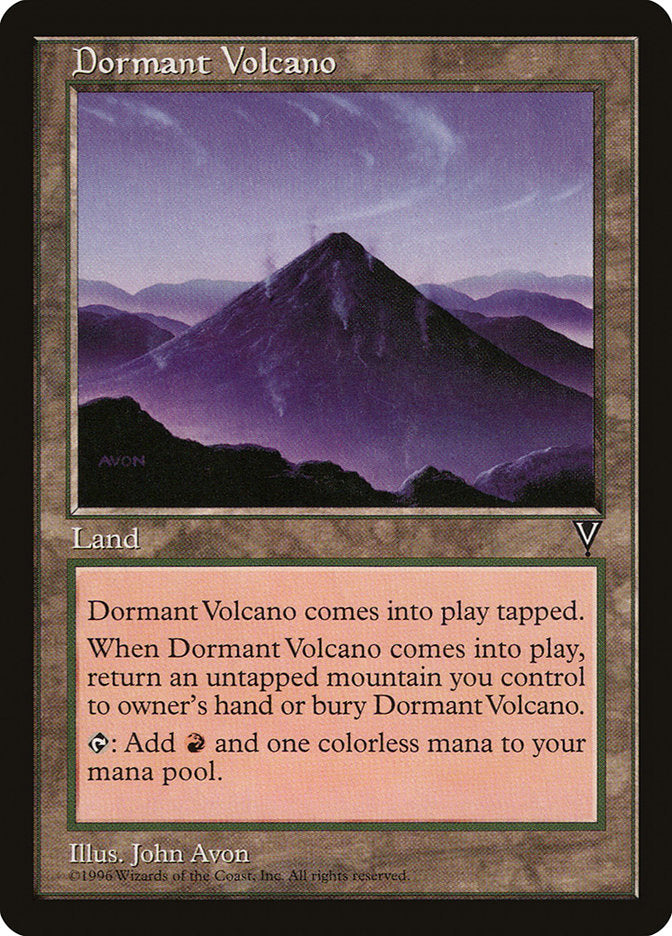 Dormant Volcano [Visions] | I Want That Stuff Brandon
