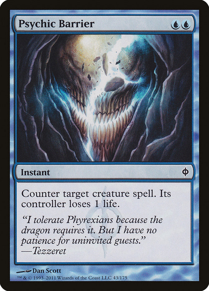 Psychic Barrier [New Phyrexia] | I Want That Stuff Brandon