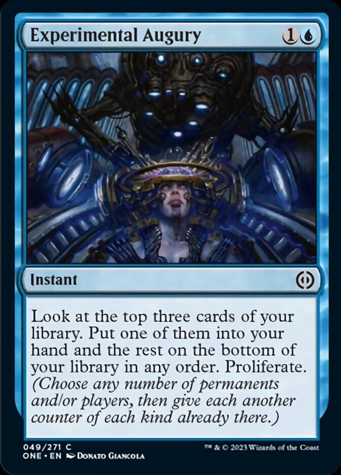 Experimental Augury [Phyrexia: All Will Be One] | I Want That Stuff Brandon