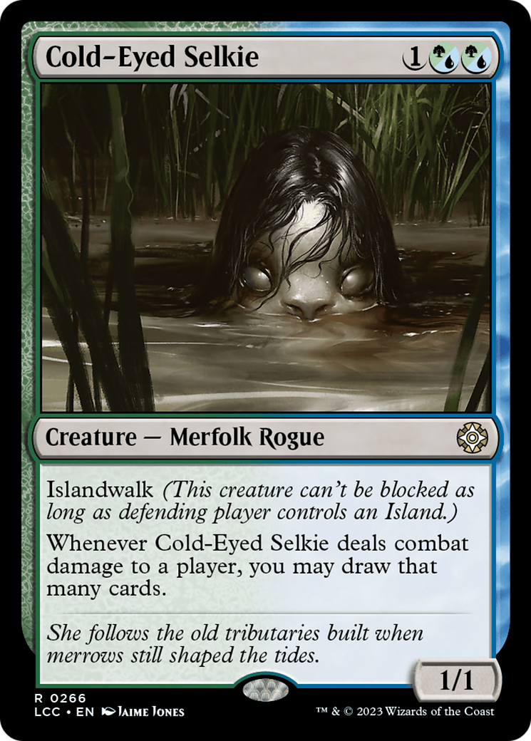 Cold-Eyed Selkie [The Lost Caverns of Ixalan Commander] | I Want That Stuff Brandon