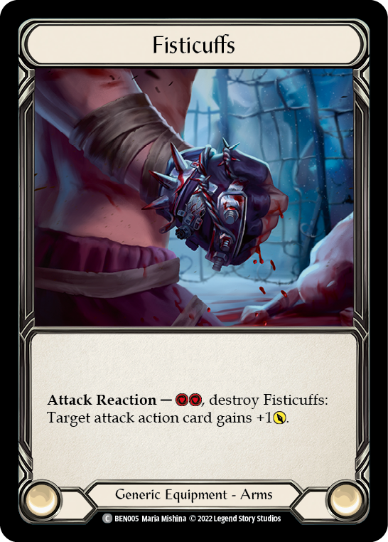 Fisticuffs [BEN005] (Outsiders Benji Blitz Deck) | I Want That Stuff Brandon