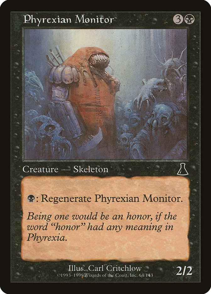 Phyrexian Monitor [Urza's Destiny] | I Want That Stuff Brandon