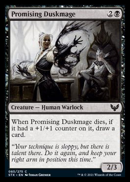 Promising Duskmage [Strixhaven: School of Mages] | I Want That Stuff Brandon