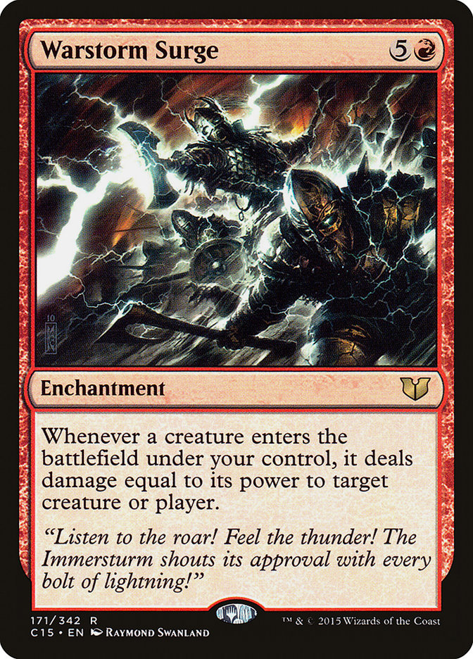 Warstorm Surge [Commander 2015] | I Want That Stuff Brandon