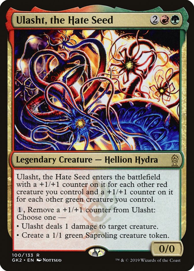 Ulasht, the Hate Seed [Ravnica Allegiance Guild Kit] | I Want That Stuff Brandon