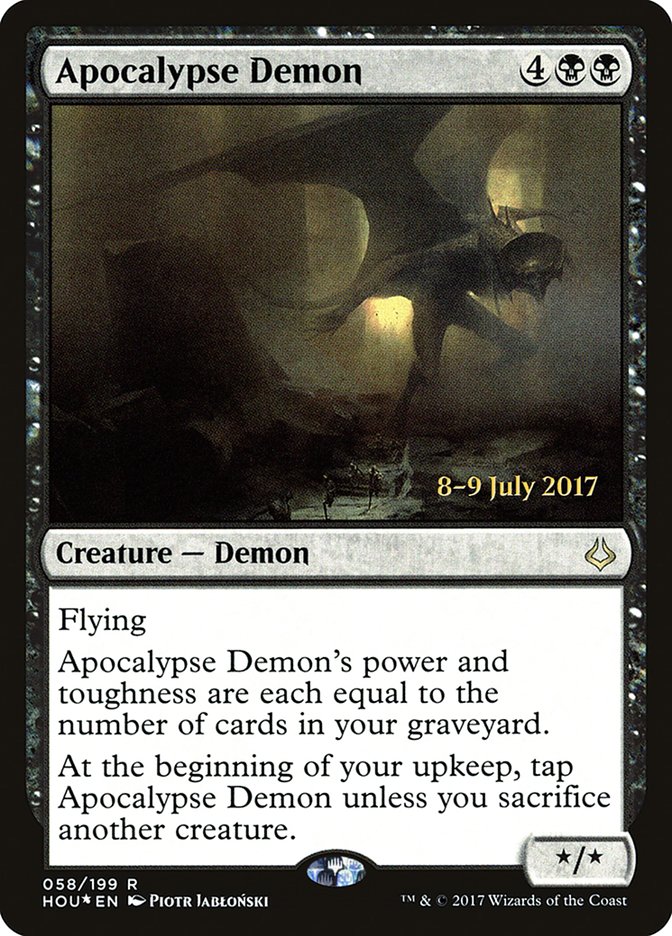 Apocalypse Demon [Hour of Devastation Prerelease Promos] | I Want That Stuff Brandon