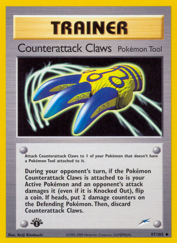 Counterattack Claws (97/105) [Neo Destiny 1st Edition] | I Want That Stuff Brandon