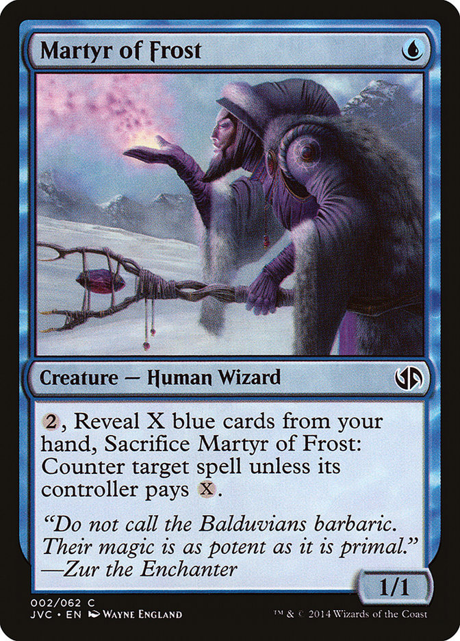 Martyr of Frost [Duel Decks Anthology] | I Want That Stuff Brandon