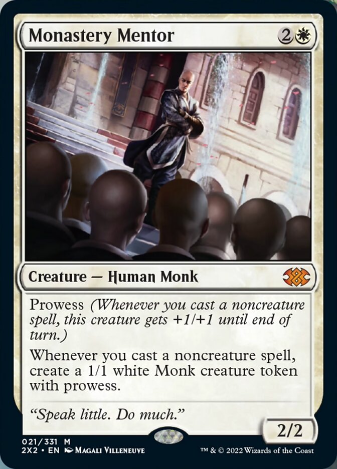 Monastery Mentor [Double Masters 2022] | I Want That Stuff Brandon