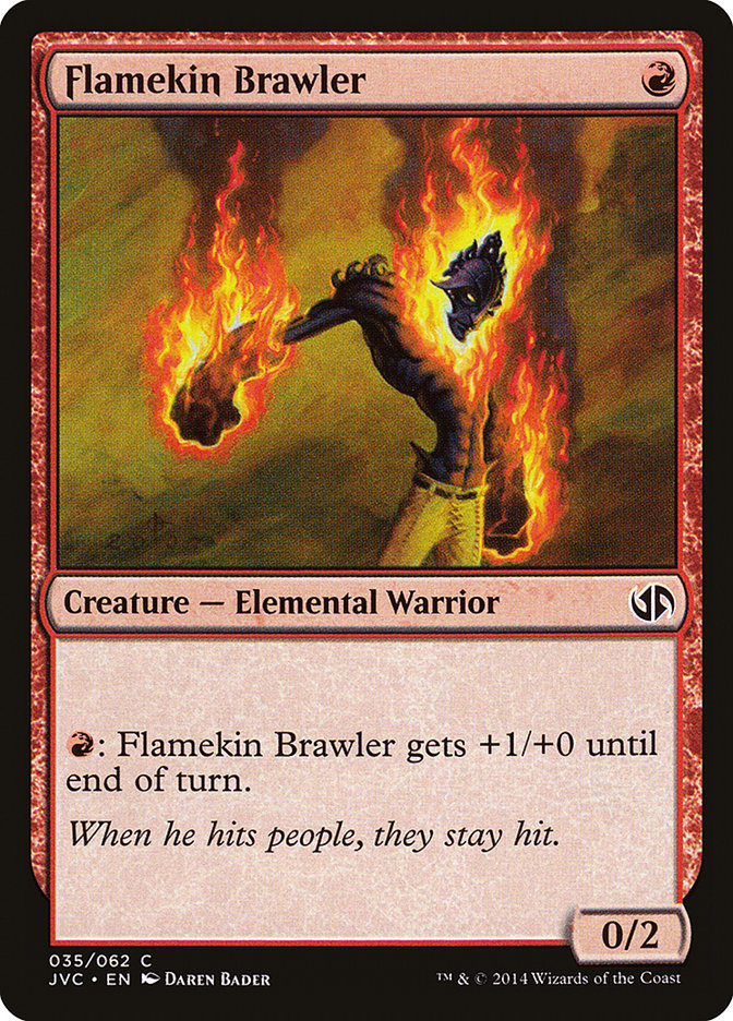 Flamekin Brawler [Duel Decks Anthology] | I Want That Stuff Brandon