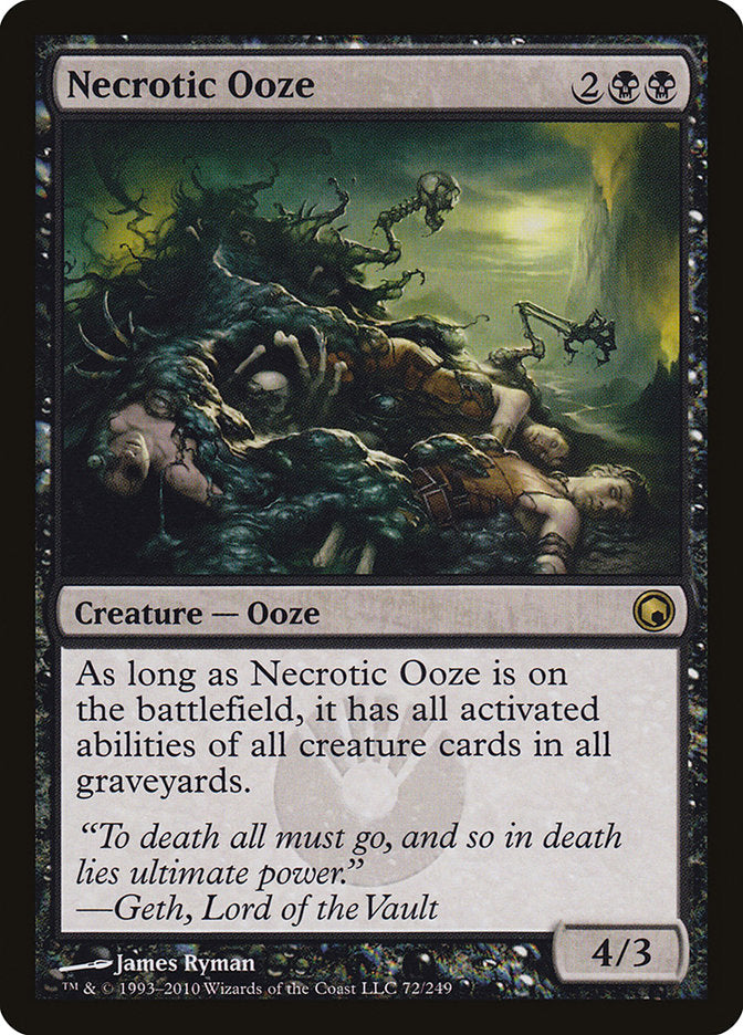 Necrotic Ooze [Scars of Mirrodin] | I Want That Stuff Brandon