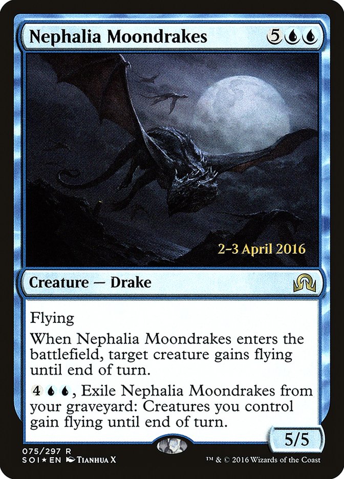 Nephalia Moondrakes [Shadows over Innistrad Prerelease Promos] | I Want That Stuff Brandon