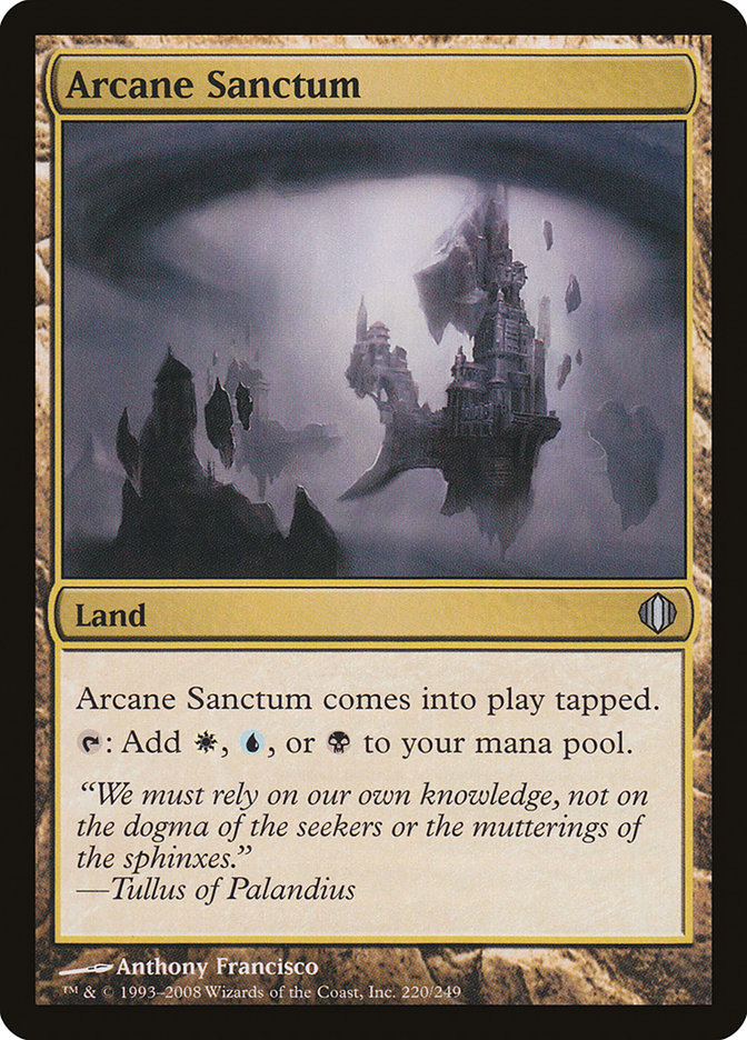 Arcane Sanctum [Shards of Alara] | I Want That Stuff Brandon