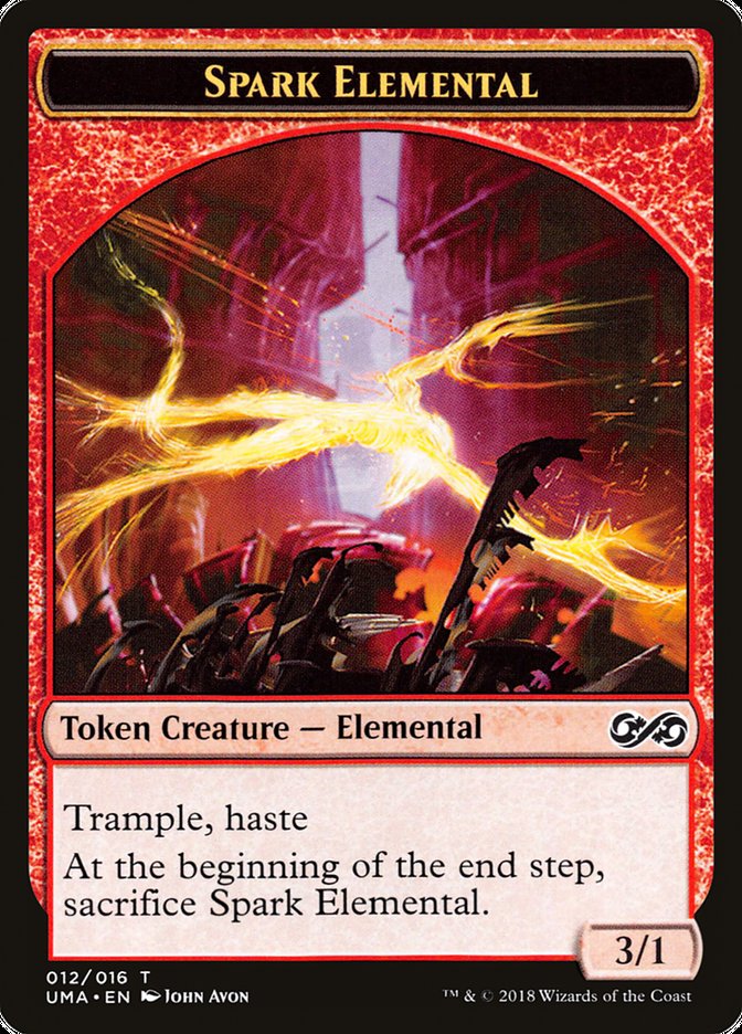 Spark Elemental Token [Ultimate Masters Tokens] | I Want That Stuff Brandon