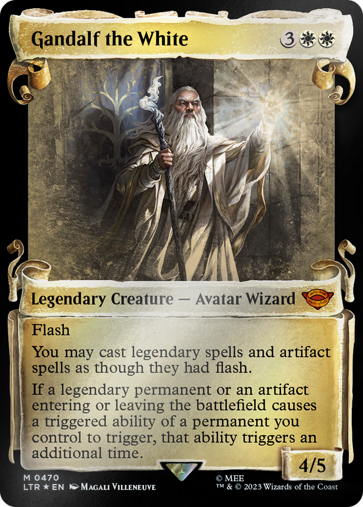 Gandalf the White [The Lord of the Rings: Tales of Middle-Earth Showcase Scrolls] | I Want That Stuff Brandon