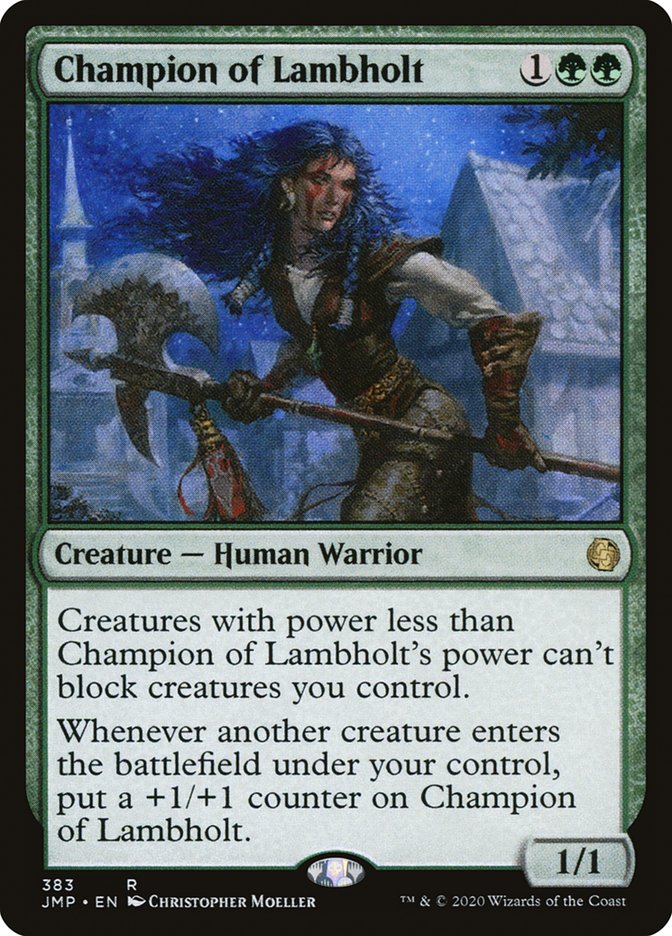 Champion of Lambholt [Jumpstart] | I Want That Stuff Brandon