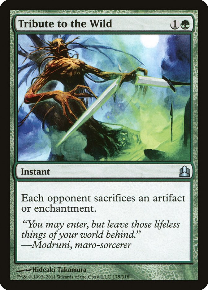 Tribute to the Wild [Commander 2011] | I Want That Stuff Brandon