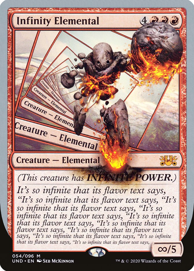 Infinity Elemental [Unsanctioned] | I Want That Stuff Brandon