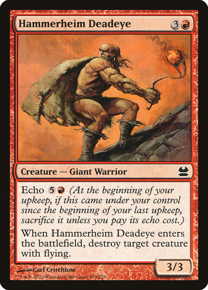 Hammerheim Deadeye [Modern Masters] | I Want That Stuff Brandon