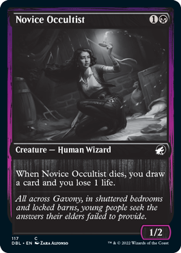 Novice Occultist [Innistrad: Double Feature] | I Want That Stuff Brandon