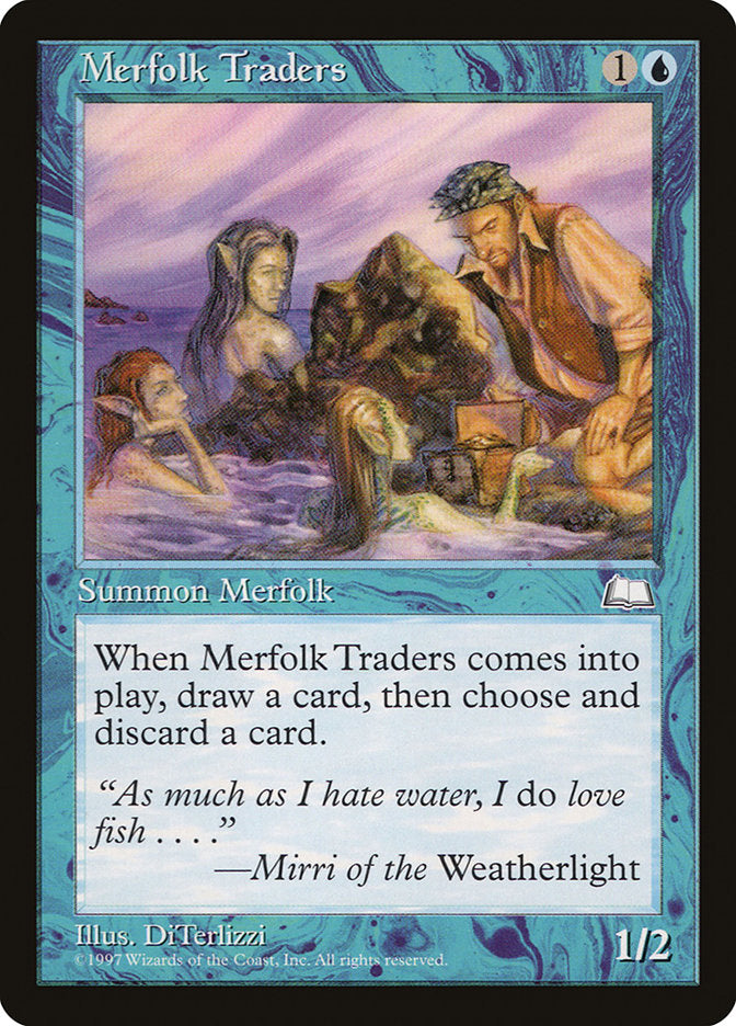 Merfolk Traders [Weatherlight] | I Want That Stuff Brandon