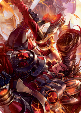 Upriser Renegade Art Card [Kamigawa: Neon Dynasty Art Series] | I Want That Stuff Brandon