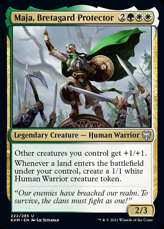 Maja, Bretagard Protector [Kaldheim] | I Want That Stuff Brandon