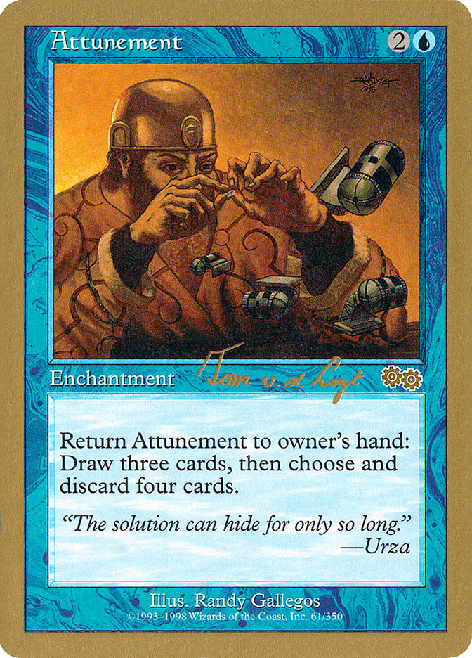 Attunement (Tom van de Logt) [World Championship Decks 2000] | I Want That Stuff Brandon