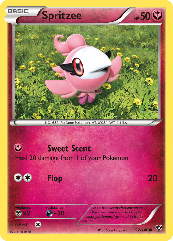 Spritzee (92/146) [XY: Base Set] | I Want That Stuff Brandon