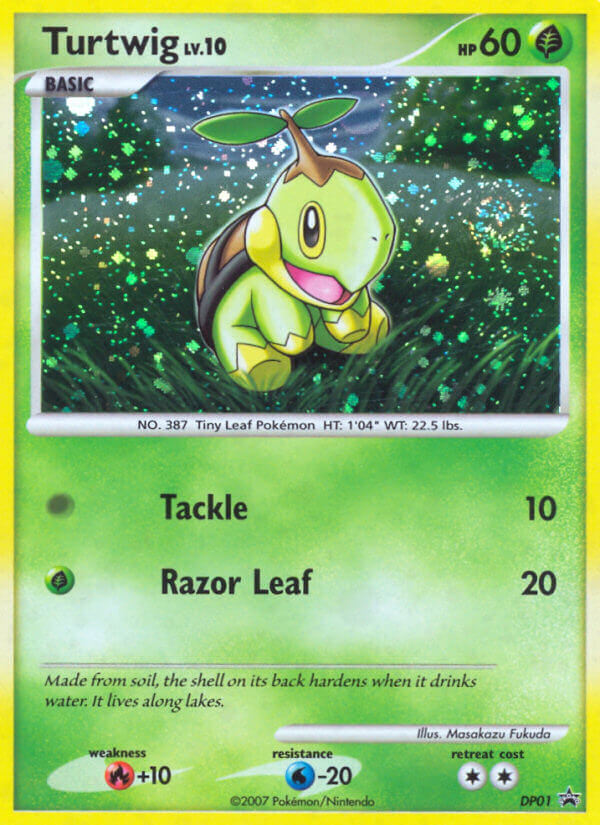 Turtwig (DP01) [Diamond & Pearl: Black Star Promos] | I Want That Stuff Brandon