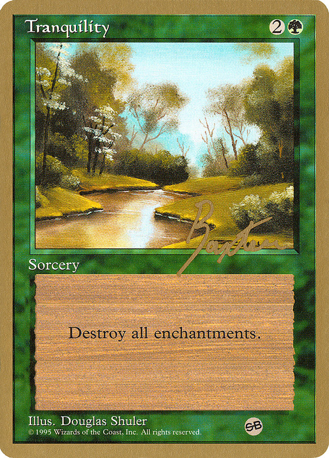 Tranquility (George Baxter) (SB) [Pro Tour Collector Set] | I Want That Stuff Brandon