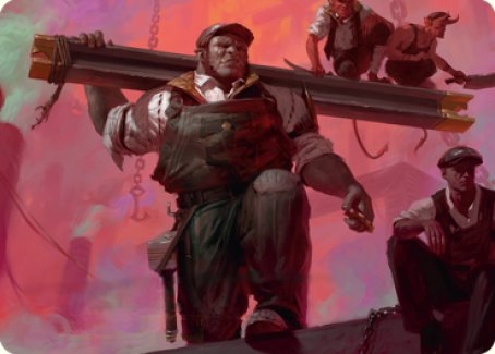 The Beamtown Bullies Art Card [Streets of New Capenna Art Series] | I Want That Stuff Brandon