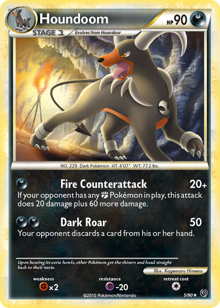 Houndoom (5/90) [HeartGold & SoulSilver: Undaunted] | I Want That Stuff Brandon