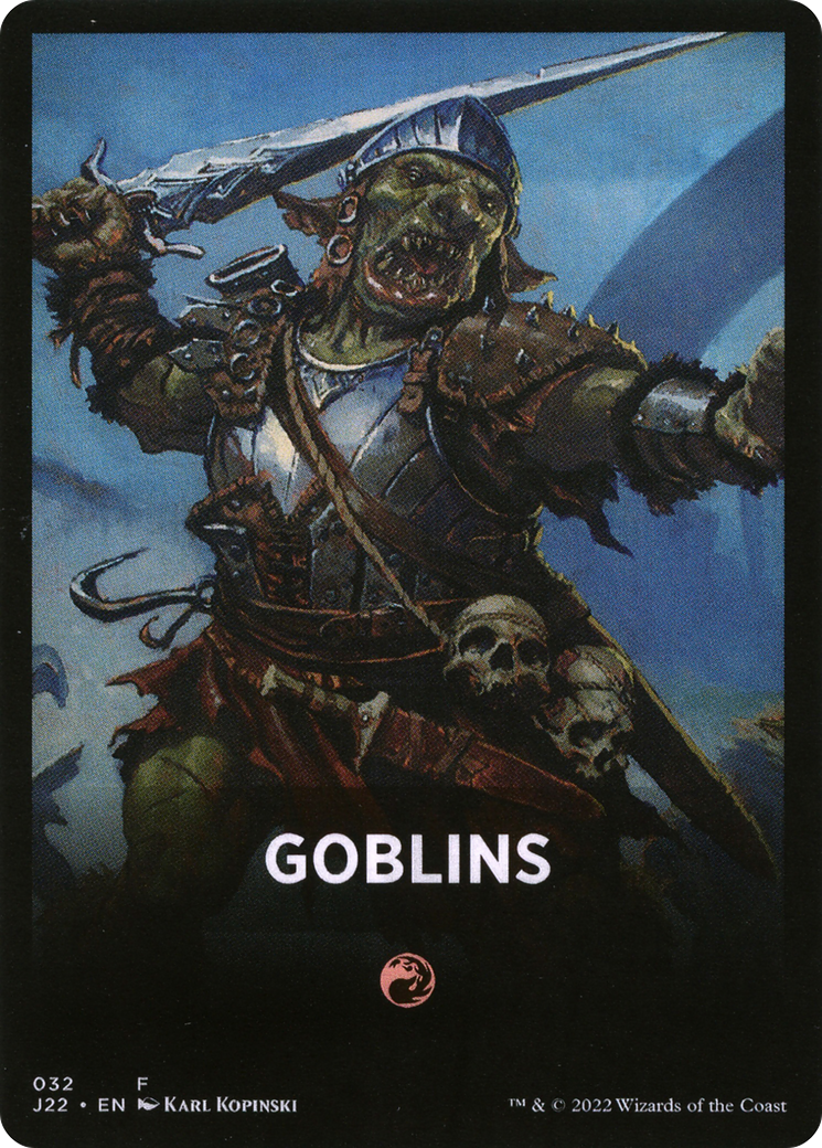 Goblins Theme Card [Jumpstart 2022 Front Cards] | I Want That Stuff Brandon