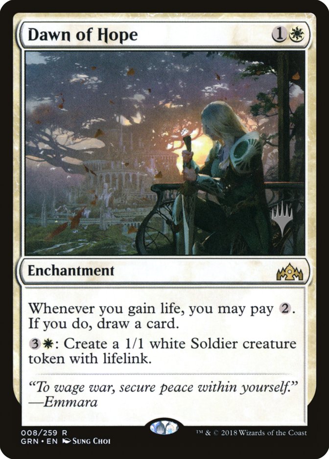 Dawn of Hope (Promo Pack) [Guilds of Ravnica Promos] | I Want That Stuff Brandon