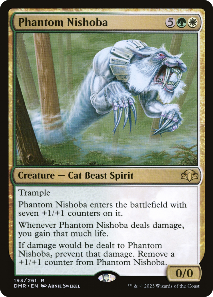 Phantom Nishoba [Dominaria Remastered] | I Want That Stuff Brandon