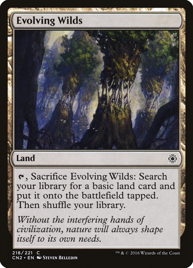 Evolving Wilds [Conspiracy: Take the Crown] | I Want That Stuff Brandon