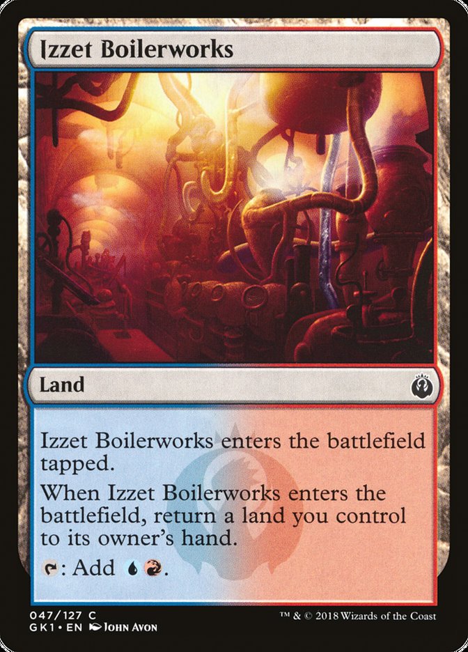 Izzet Boilerworks [Guilds of Ravnica Guild Kit] | I Want That Stuff Brandon