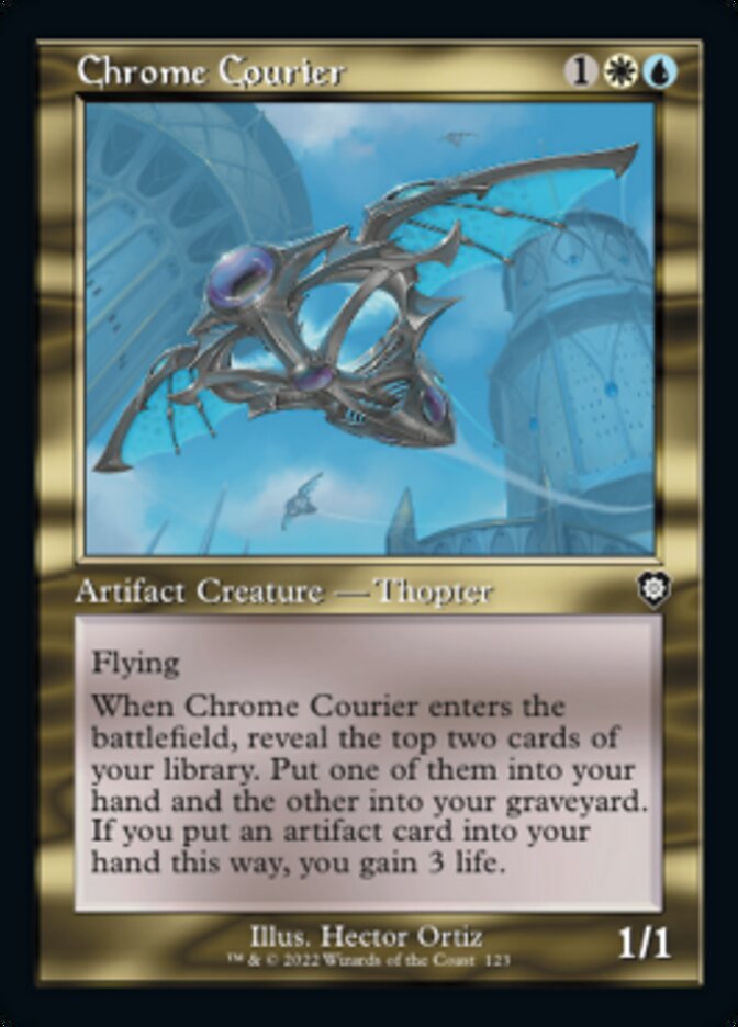 Chrome Courier (Retro) [The Brothers' War Commander] | I Want That Stuff Brandon