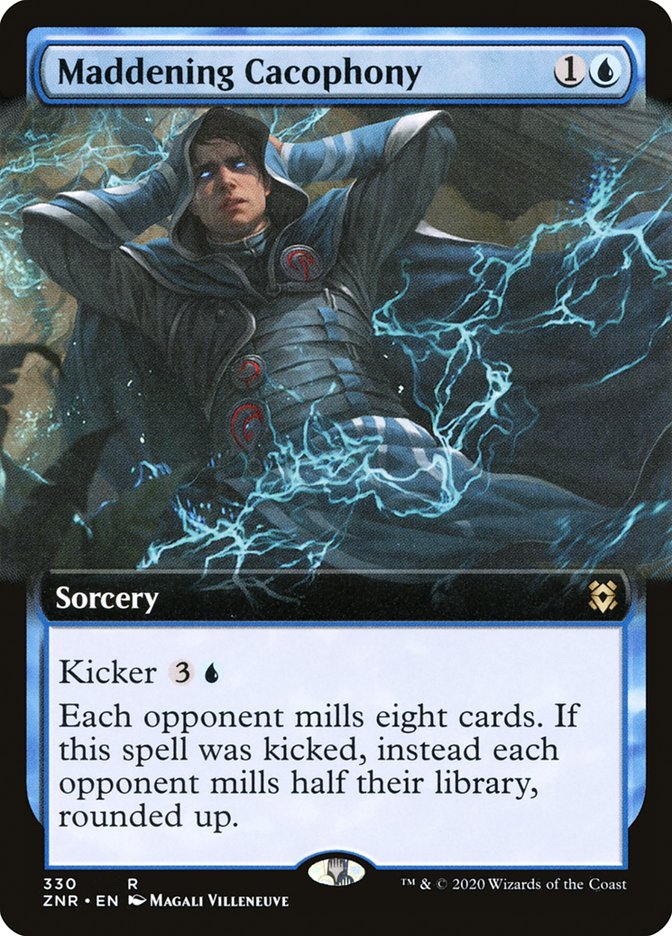 Maddening Cacophony (Extended Art) [Zendikar Rising] | I Want That Stuff Brandon