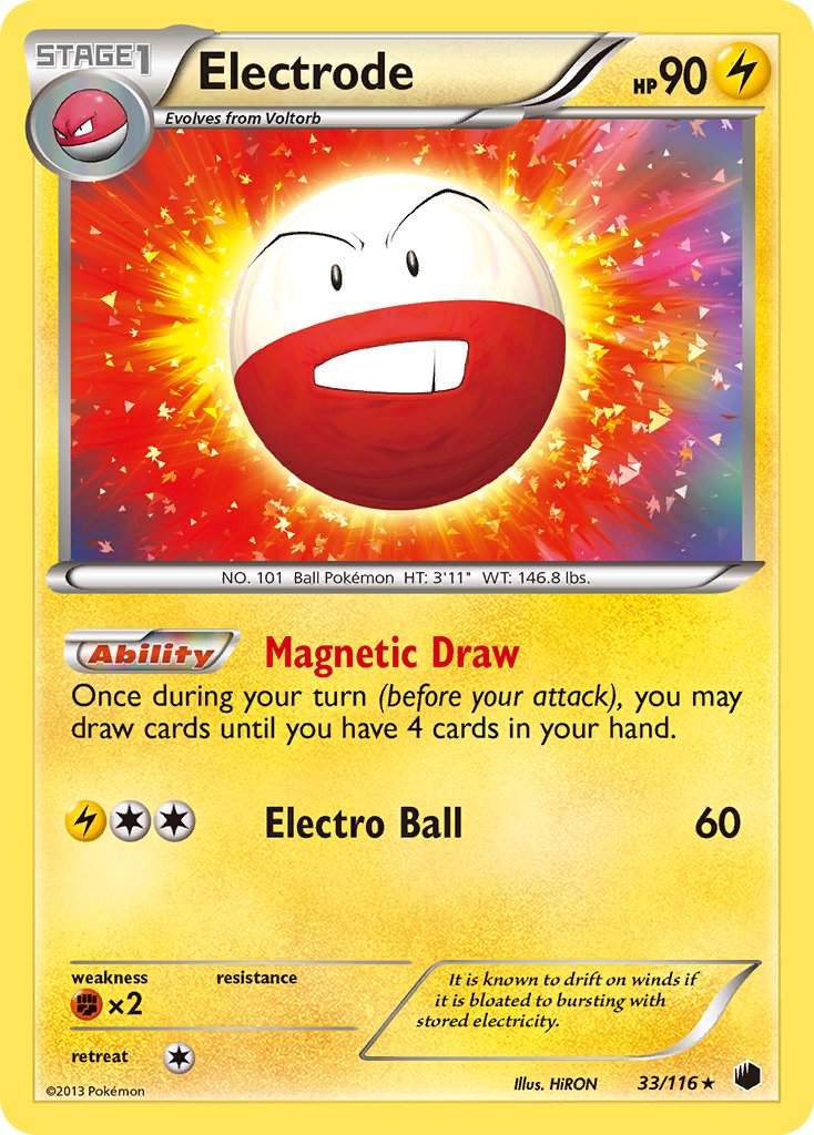 Electrode (33/116) (Theme Deck Exclusive) [Black & White: Plasma Freeze] | I Want That Stuff Brandon