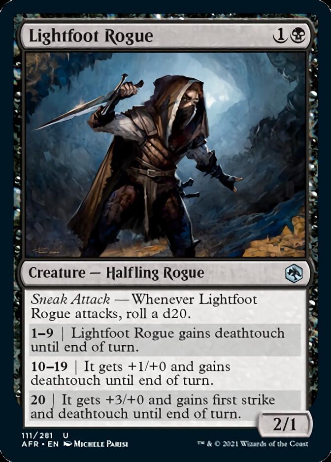 Lightfoot Rogue [Dungeons & Dragons: Adventures in the Forgotten Realms] | I Want That Stuff Brandon