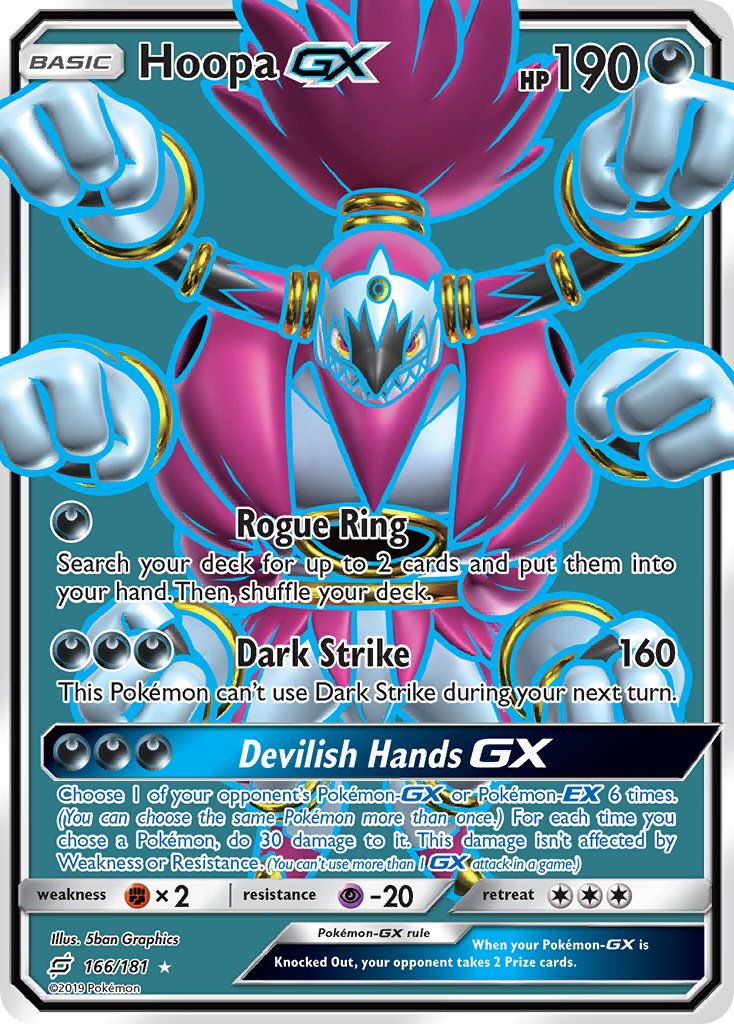 Hoopa GX (166/181) [Sun & Moon: Team Up] | I Want That Stuff Brandon